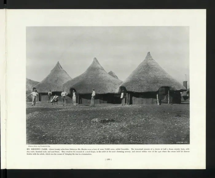 Framed Print : Mr Rhodes's Farm, South Africa. c1900? Creator: Unknown. Mr Rhodes's Farm, South Africa. c1900? Creator: Unknown Framed Print : Mr Rhodes's Farm, South Africa. c1900? Creator: Unknown. Mr Rhodes's Farm, South Africa. c1900? Creator: Unknown