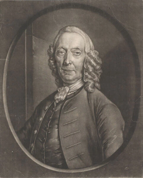 Mr. Richard Leveridge, ca. 1753. Creator: Andreas van der Mijn