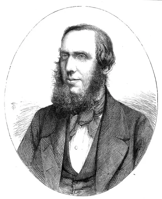 Framed Print : Mr. S. Laing, the new Finance Minister in India - from a photograph by John Watkin, 1860. Creator: Unknown Framed Print : Mr. S. Laing, the new Finance Minister in India - from a photograph by John Watkin, 1860. Creator: Unknown