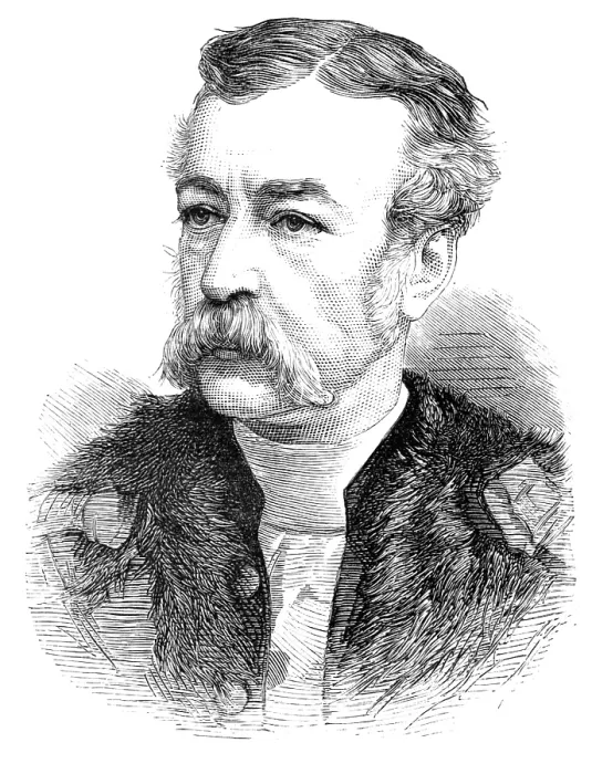 Framed Print : Mr. Sheriff Cowan, 1883. Creator: Unknown