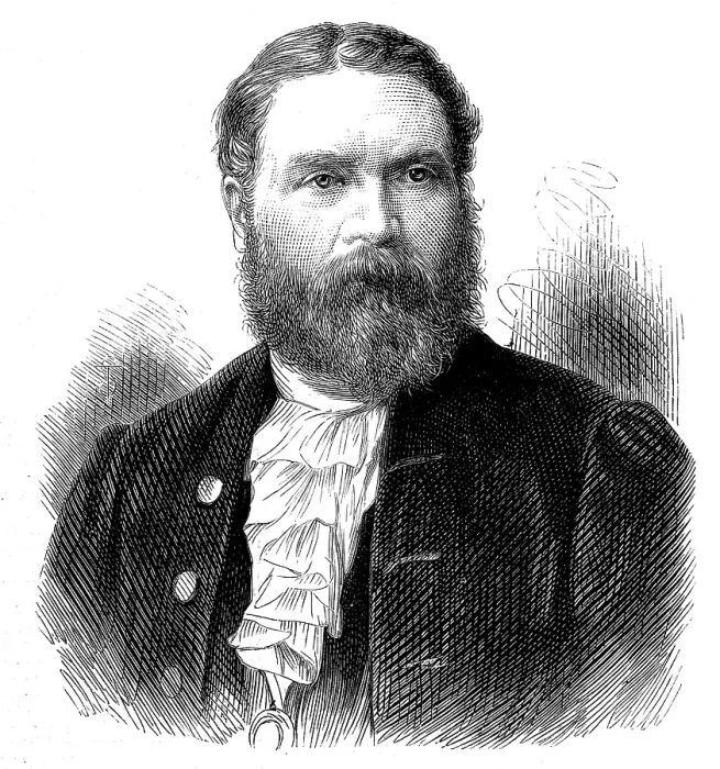 Framed Print : Mr. Sheriff Johnson, 1873. Creator: Unknown Framed Print : Mr. Sheriff Johnson, 1873. Creator: Unknown