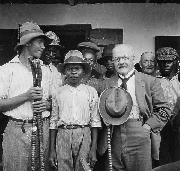 Mr Smith and friends, St Vincent, 1931