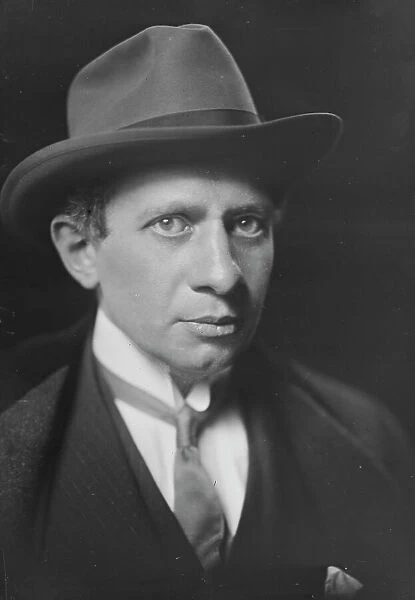 Mr. Stephan Bourgeois, portrait photograph, 1918 Nov. or Dec. Creator: Arnold Genthe