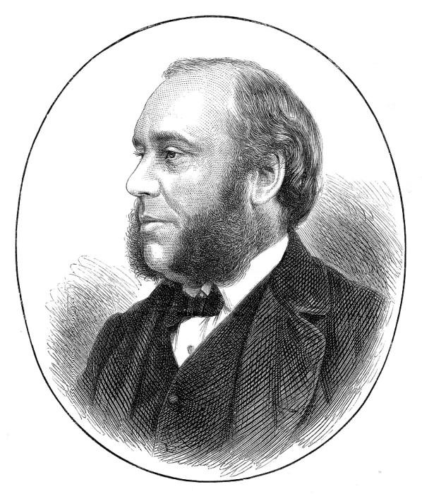 Framed Print : Mr. W. H. Smith, M.P. Financial Secretary to the Treasury, 1874. Creator: Unknown Framed Print : Mr. W. H. Smith, M.P. Financial Secretary to the Treasury, 1874. Creator: Unknown