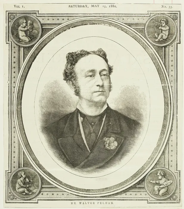 Framed Print : Mr. Walter Pelham, 1880. Creator: Unknown Framed Print : Mr. Walter Pelham, 1880. Creator: Unknown