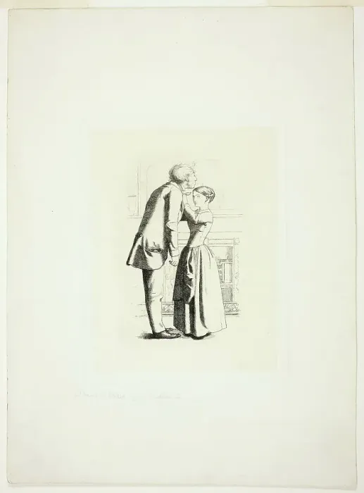 Framed Print : Mr. Wray's Cash Box; or, The Mask and the Mystery, 1852. Creator: John Everett Millais Framed Print : Mr. Wray's Cash Box; or, The Mask and the Mystery, 1852. Creator: John Everett Millais