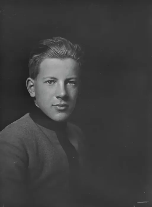 Framed Print : Mr. W.W. Davies Jr. portrait photograph, 1919 Jan. Creator: Arnold Genthe Framed Print : Mr. W.W. Davies Jr. portrait photograph, 1919 Jan. Creator: Arnold Genthe