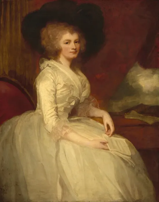 Framed Print : Mrs. Alexander Blair, 1787-1789. Creator: George Romney Framed Print : Mrs. Alexander Blair, 1787-1789. Creator: George Romney