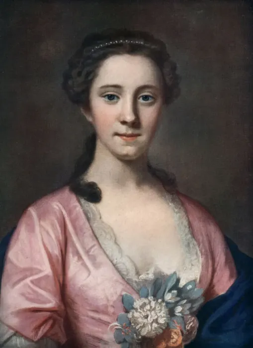 Framed Print : Mrs Ballack, late 18th-early 19th century (1912). Artist: Daniel Gardner Framed Print : Mrs Ballack, late 18th-early 19th century (1912). Artist: Daniel Gardner