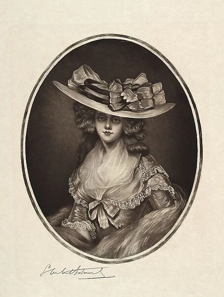 Mrs. Benwell, 19th-20th century. Creator: Samuel Arlent-Edwards (American, 1862-1938)