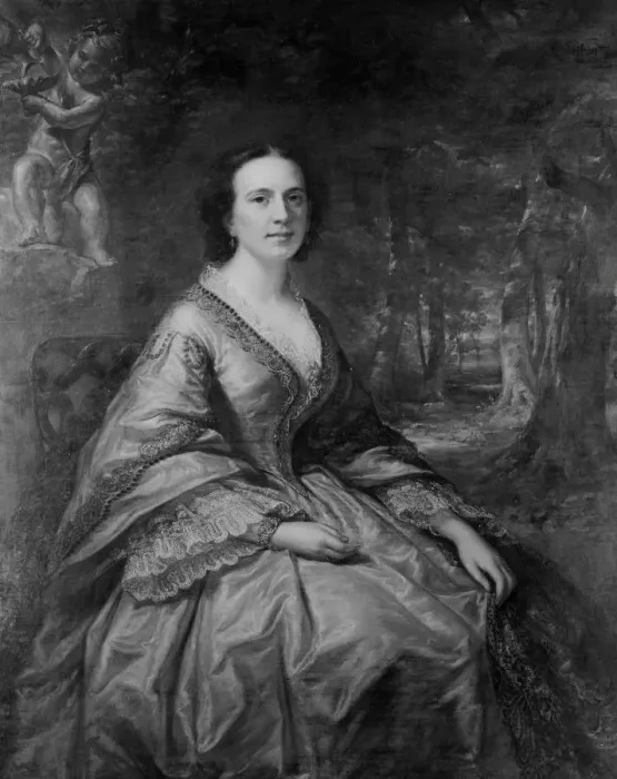 Framed Print : Mrs. Birdsall Cornell, 1860. Creator: Daniel Huntington Framed Print : Mrs. Birdsall Cornell, 1860. Creator: Daniel Huntington