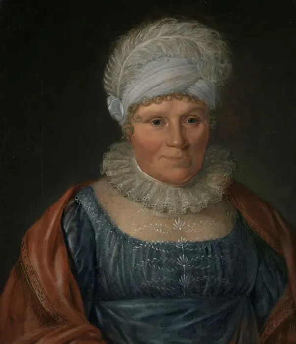 Framed Print : Mrs. Bishop Bech, c1820. Creator: Jacob Munch Framed Print : Mrs. Bishop Bech, c1820. Creator: Jacob Munch