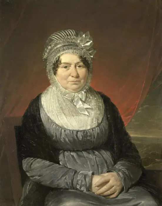 Framed Print : Mrs Brak-Haskenhoff, 1818. Creator: Cornelis Kruseman Framed Print : Mrs Brak-Haskenhoff, 1818. Creator: Cornelis Kruseman