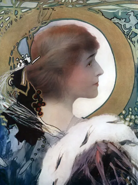 Framed Print : Mrs Brown Potter, American actress, c1902. Artist: Window & Grove Framed Print : Mrs Brown Potter, American actress, c1902. Artist: Window & Grove