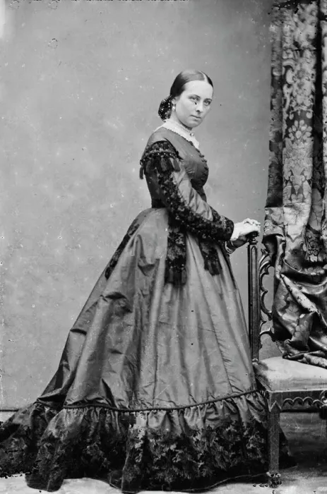 Framed Print : Mrs. Chanfrau, between 1855 and 1865. Creator: Unknown Framed Print : Mrs. Chanfrau, between 1855 and 1865. Creator: Unknown