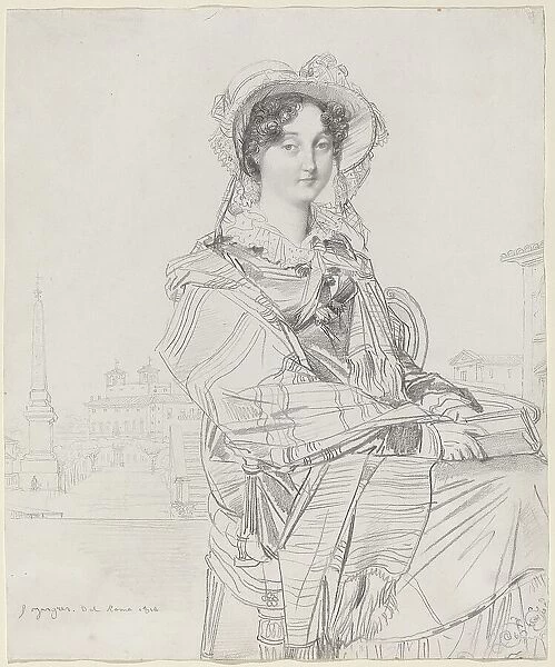 Mrs. Charles Badham, 1816. Creator: Jean-Auguste-Dominique Ingres