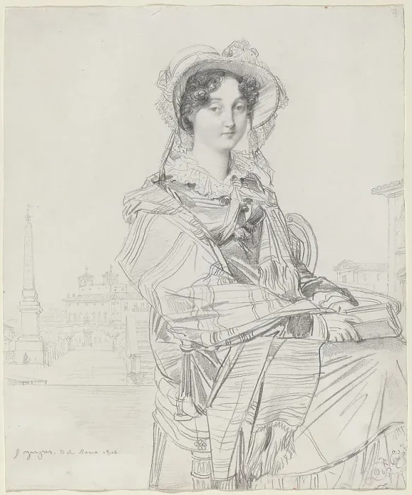 Framed Print : Mrs. Charles Badham, 1816. Creator: Jean-Auguste-Dominique Ingres Framed Print : Mrs. Charles Badham, 1816. Creator: Jean-Auguste-Dominique Ingres