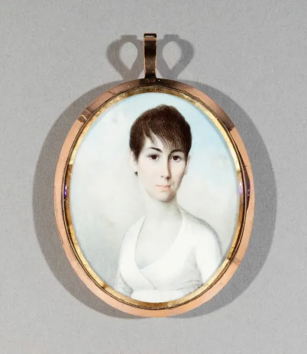 Framed Print : Mrs. Charles Donald McNeill (Martha Kingsley), 1800 / 3. Creator: Unknown Framed Print : Mrs. Charles Donald McNeill (Martha Kingsley), 1800 / 3. Creator: Unknown