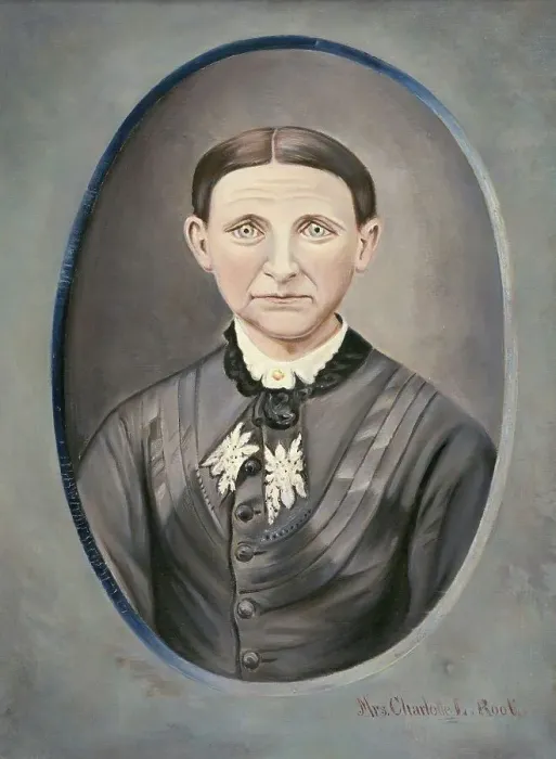 Framed Print : Mrs. Charlotte Root, 1935 / 1942. Creator: Robert Clark Framed Print : Mrs. Charlotte Root, 1935 / 1942. Creator: Robert Clark