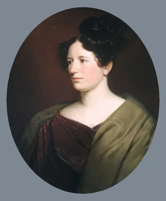 Framed Print : Mrs. David Cadwallader Colden, 1830. Creator: Charles Cromwell Ingham Framed Print : Mrs. David Cadwallader Colden, 1830. Creator: Charles Cromwell Ingham