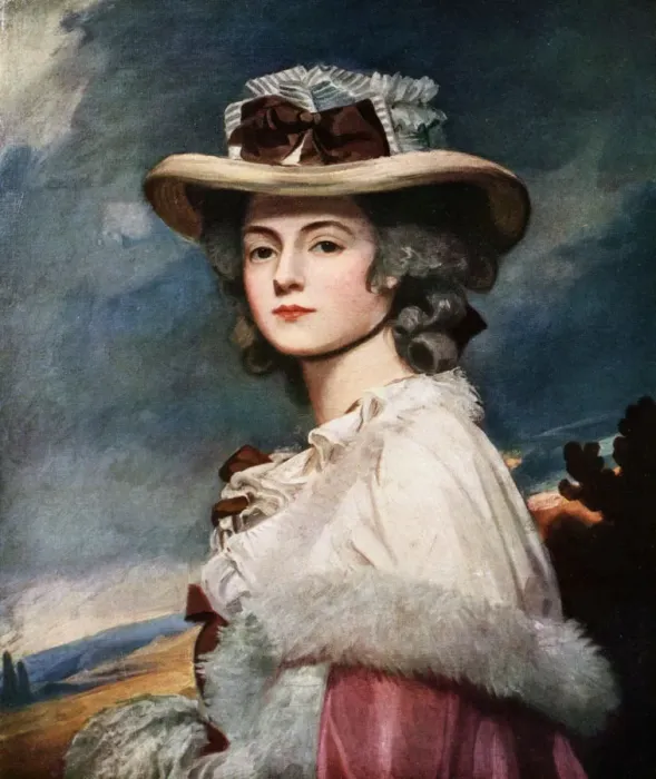 Framed Print : Mrs Davies Davenport, 1782-1784 (1926). Artist: George Romney Framed Print : Mrs Davies Davenport, 1782-1784 (1926). Artist: George Romney