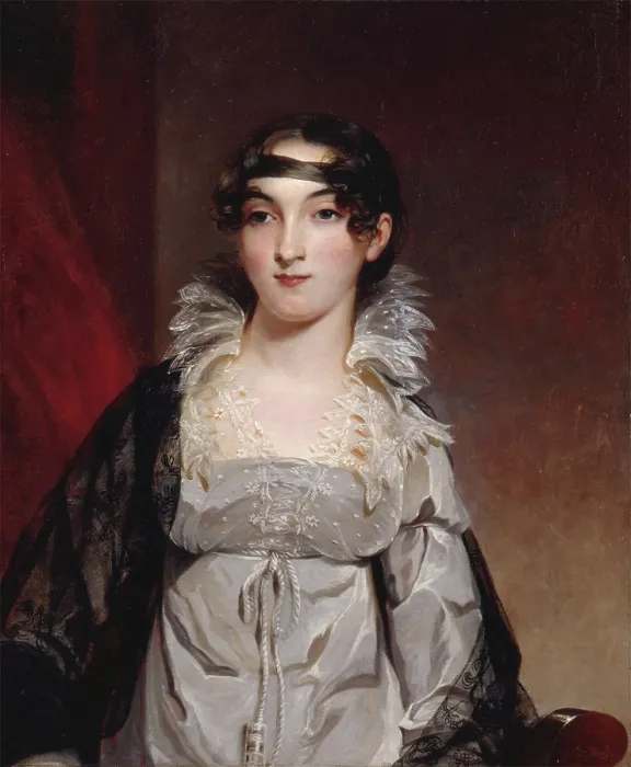 Framed Print : Mrs. Edward Hudson, 1814. Creator: Thomas Sully Framed Print : Mrs. Edward Hudson, 1814. Creator: Thomas Sully
