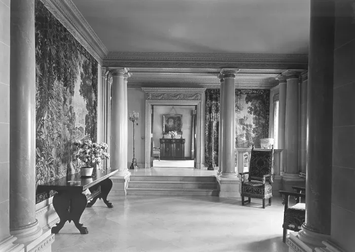 Framed Print : Mrs. Edwin Gould, residence at 936 5th Ave. New York City, 1942. Creator: Gottscho-Schleisner, Inc Framed Print : Mrs. Edwin Gould, residence at 936 5th Ave. New York City, 1942. Creator: Gottscho-Schleisner, Inc