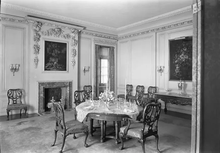 Framed Print : Mrs. Edwin Gould, residence at 936 5th Ave. New York City, 1942. Creator: Gottscho-Schleisner, Inc Framed Print : Mrs. Edwin Gould, residence at 936 5th Ave. New York City, 1942. Creator: Gottscho-Schleisner, Inc