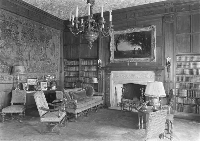 Framed Print : Mrs. Edwin Gould, residence at 936 5th Ave. New York City, 1942. Creator: Gottscho-Schleisner, Inc Framed Print : Mrs. Edwin Gould, residence at 936 5th Ave. New York City, 1942. Creator: Gottscho-Schleisner, Inc