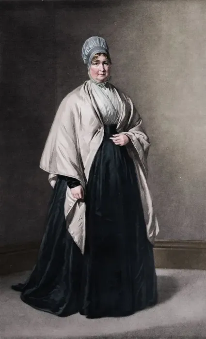Framed Print : Mrs. Elizabeth Fry (1780-1845), c1843, (1912). Artist: George Richmond Framed Print : Mrs. Elizabeth Fry (1780-1845), c1843, (1912). Artist: George Richmond