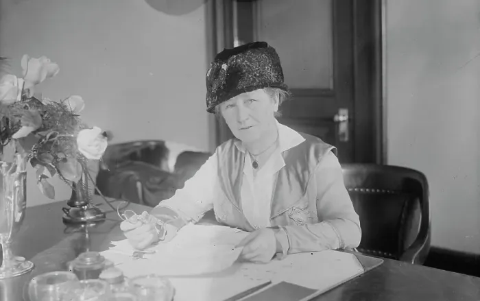 Framed Print : Mrs. Ellen A. O'Grady, between c1915 and c1920. Creator: Bain News Service Framed Print : Mrs. Ellen A. O'Grady, between c1915 and c1920. Creator: Bain News Service