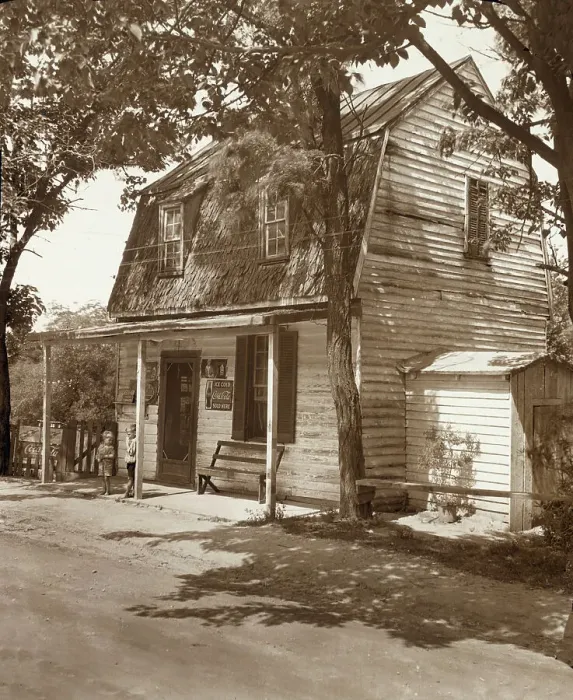 Framed Print : Mrs. Ellis Store, Falmouth, Stafford County, Virginia. between 1927 and 1929. Creator: Frances Benjamin Johnston Framed Print : Mrs. Ellis Store, Falmouth, Stafford County, Virginia. between 1927 and 1929. Creator: Frances Benjamin Johnston