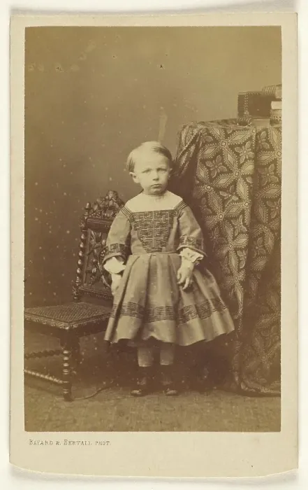 Framed Print : Mrs. Emile Luzie fils, 1862. Creator: Bayard & Bertall Framed Print : Mrs. Emile Luzie fils, 1862. Creator: Bayard & Bertall