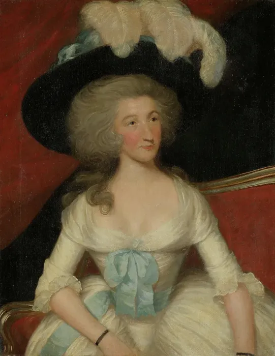 Framed Print : Mrs. F.A. Mallard, probably 1780s. Creator: Unknown Framed Print : Mrs. F.A. Mallard, probably 1780s. Creator: Unknown