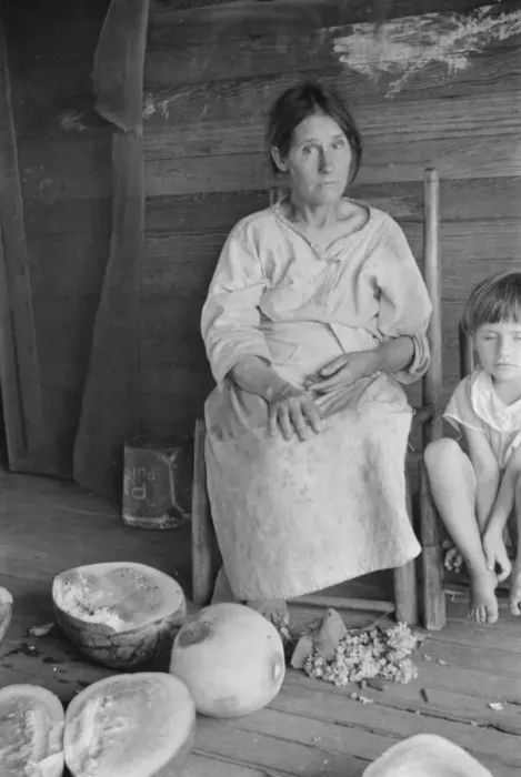 Framed Print : Mrs. Frank Tengle, Hale County, Alabama, 1936. Creator: Walker Evans Framed Print : Mrs. Frank Tengle, Hale County, Alabama, 1936. Creator: Walker Evans