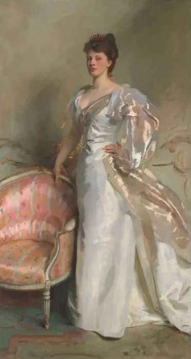 Framed Print : Mrs. George Swinton (Elizabeth Ebsworth), 1897. Creator: John Singer Sargent Framed Print : Mrs. George Swinton (Elizabeth Ebsworth), 1897. Creator: John Singer Sargent