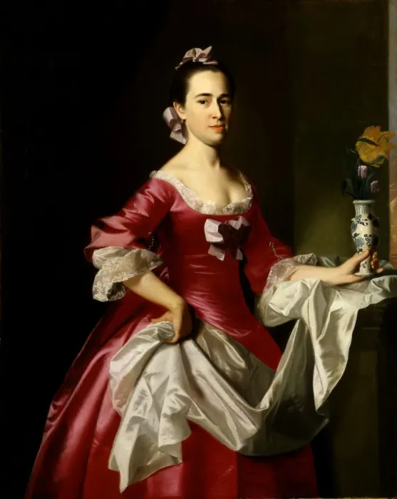 Framed Print : Mrs. George Watson, 1765. Creator: John Singleton Copley Framed Print : Mrs. George Watson, 1765. Creator: John Singleton Copley