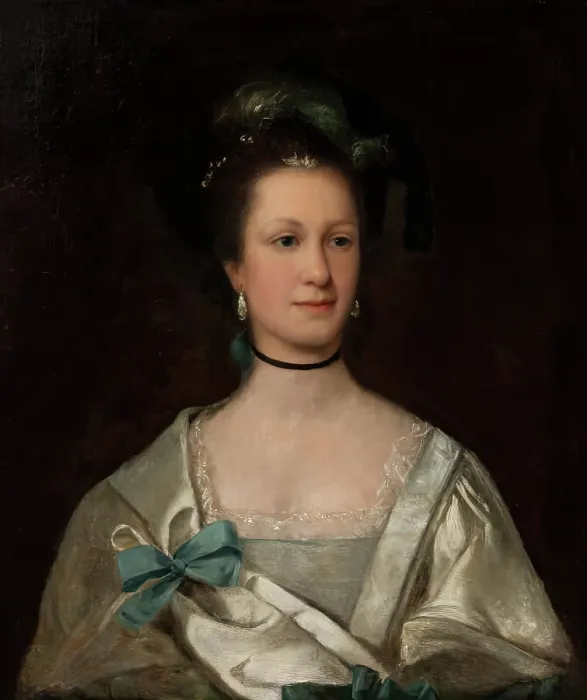 Framed Print : Mrs Grimston, 1756. Creator: Sir Joshua Reynolds Framed Print : Mrs Grimston, 1756. Creator: Sir Joshua Reynolds