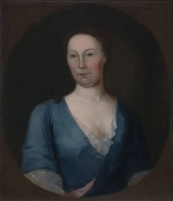 Framed Print : Mrs. Gustavus Brown, 1742. Creator: Gustavus Hesselius Framed Print : Mrs. Gustavus Brown, 1742. Creator: Gustavus Hesselius