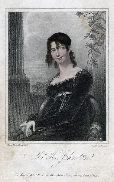 Mrs H Johnston, 1812. Artist: J Hopwood