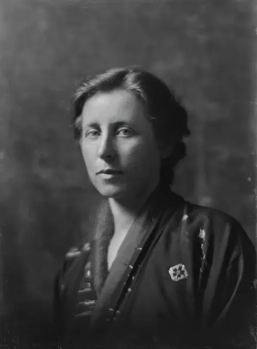 Framed Print : Mrs. Hans Zinsser, portrait photograph, 1918 Mar. 26. Creator: Arnold Genthe Framed Print : Mrs. Hans Zinsser, portrait photograph, 1918 Mar. 26. Creator: Arnold Genthe