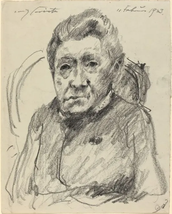 Framed Print : Mrs. Hedwig Berend, 1923. Creator: Lovis Corinth Framed Print : Mrs. Hedwig Berend, 1923. Creator: Lovis Corinth