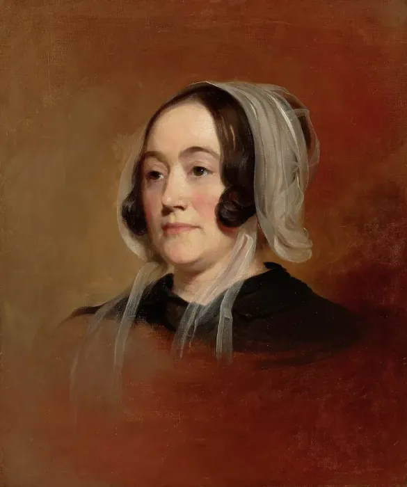 Framed Print : Mrs. Henry Robinson, 1849. Creator: Thomas Sully Framed Print : Mrs. Henry Robinson, 1849. Creator: Thomas Sully
