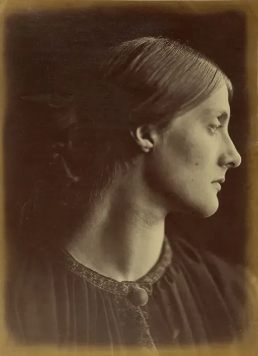 Framed Print : Mrs. Herbert Duckworth, 1867. Creator: Julia Margaret Cameron Framed Print : Mrs. Herbert Duckworth, 1867. Creator: Julia Margaret Cameron