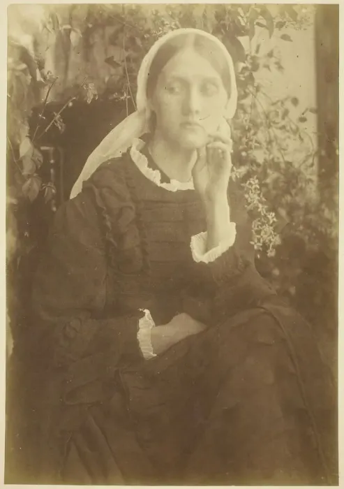 Framed Print : Mrs. Herbert Duckworth, 1872. Creator: Julia Margaret Cameron Framed Print : Mrs. Herbert Duckworth, 1872. Creator: Julia Margaret Cameron