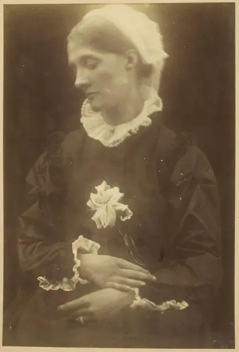 Framed Print : Mrs. Herbert Duckworth, c. 1874. Creator: Julia Margaret Cameron Framed Print : Mrs. Herbert Duckworth, c. 1874. Creator: Julia Margaret Cameron