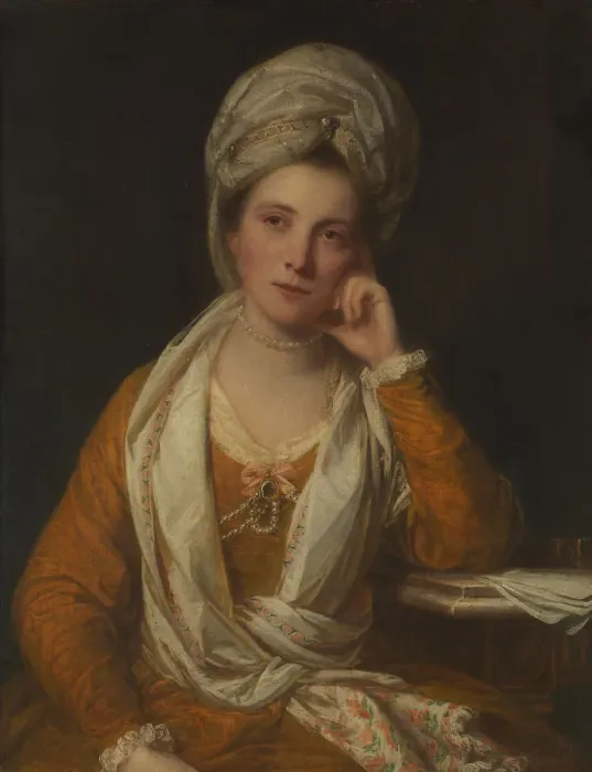 Framed Print : Mrs. Horton, Later Viscountess Maynard (died 1814 / 15). Creator: Sir Joshua Reynolds Framed Print : Mrs. Horton, Later Viscountess Maynard (died 1814 / 15). Creator: Sir Joshua Reynolds