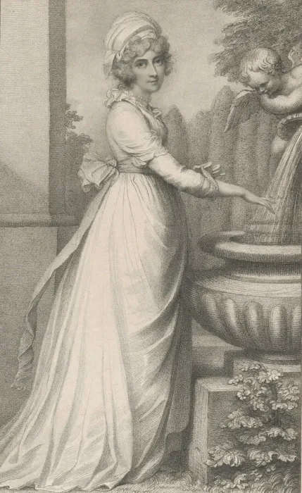 Framed Print : Mrs. Jackson, April 1, 1794. Creator: John Conde Framed Print : Mrs. Jackson, April 1, 1794. Creator: John Conde