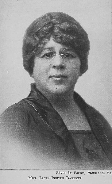 Mrs. Janie Porter Barrett, 1922. Creator: Unknown
