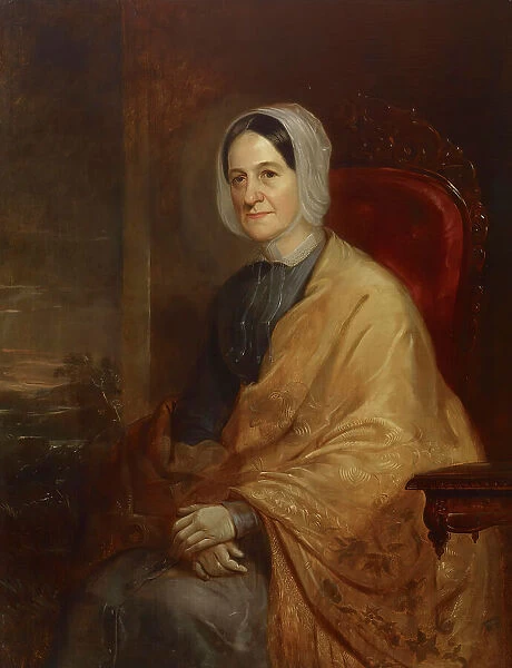 Mrs. Jesse Hare (Catherine H. Welch), 1848. Creator: Alfred Jacob Miller